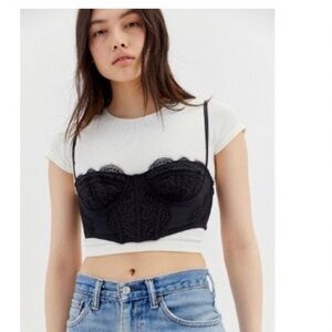 Out From Under Modern Love Ribcage Corset